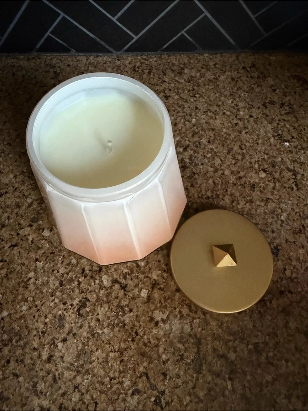 NWOT Coconut Milk Mango Jar Candle
